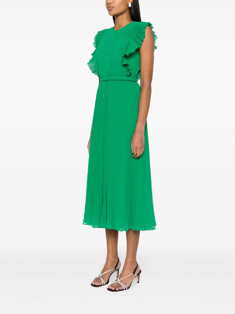 Ruffle Midi Dress