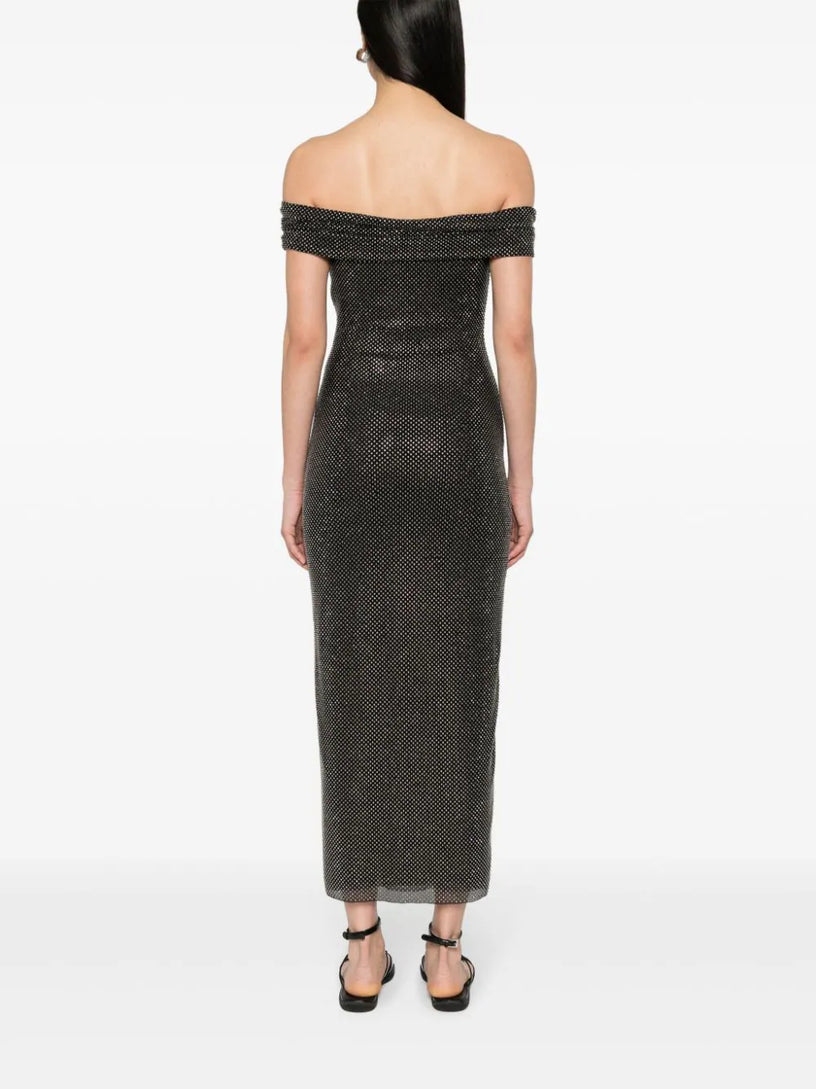 Rhinestone midi dress
