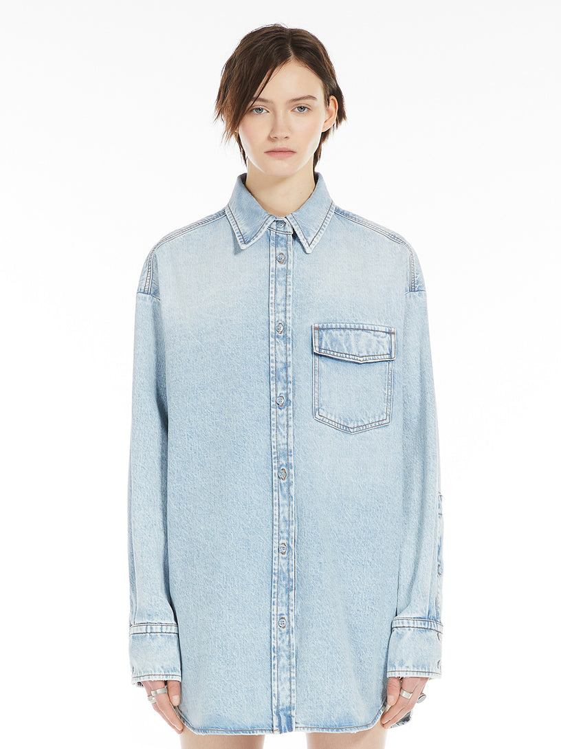 Denim overshirt