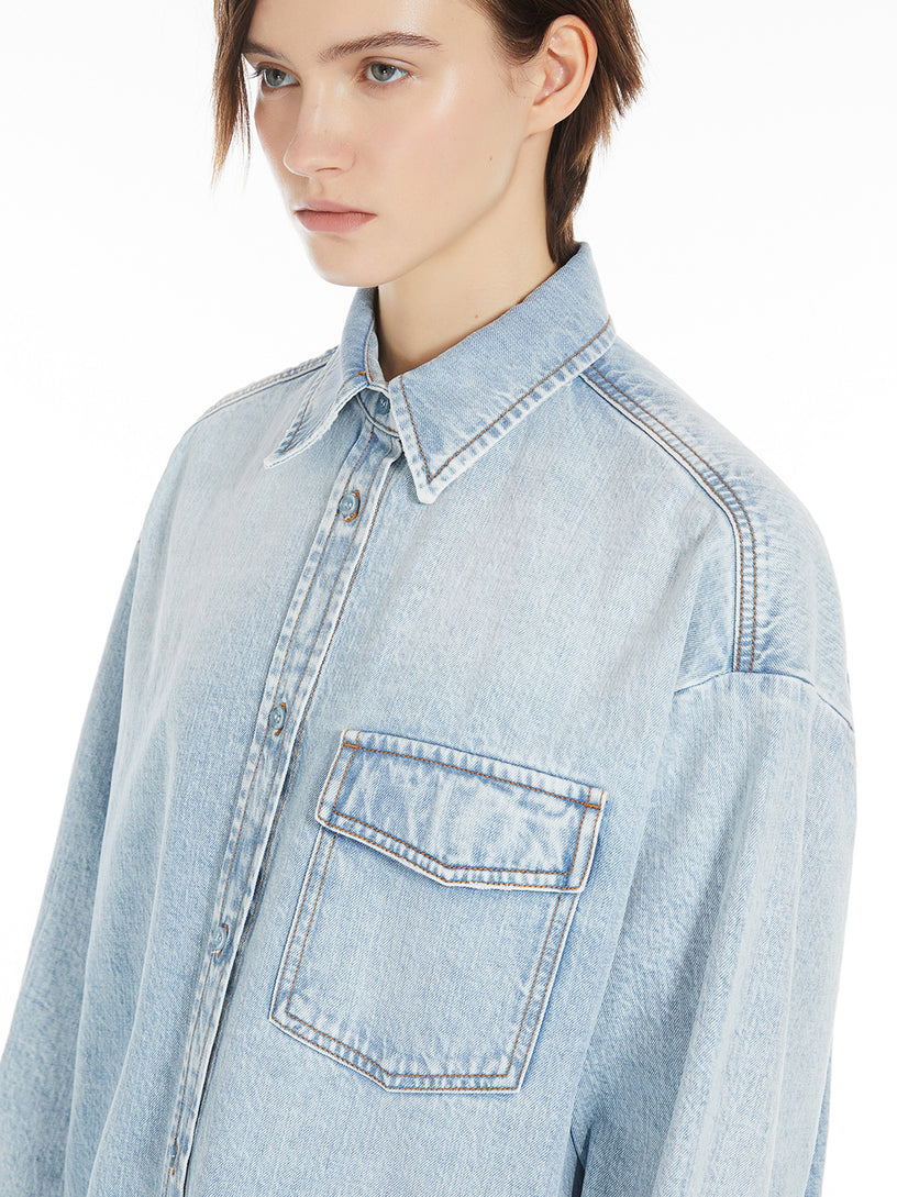 Denim overshirt