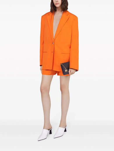 Oversized Single-Breasted Blazer