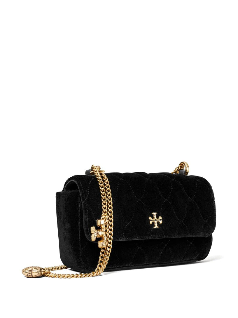 Kira Velvet mini flap bag