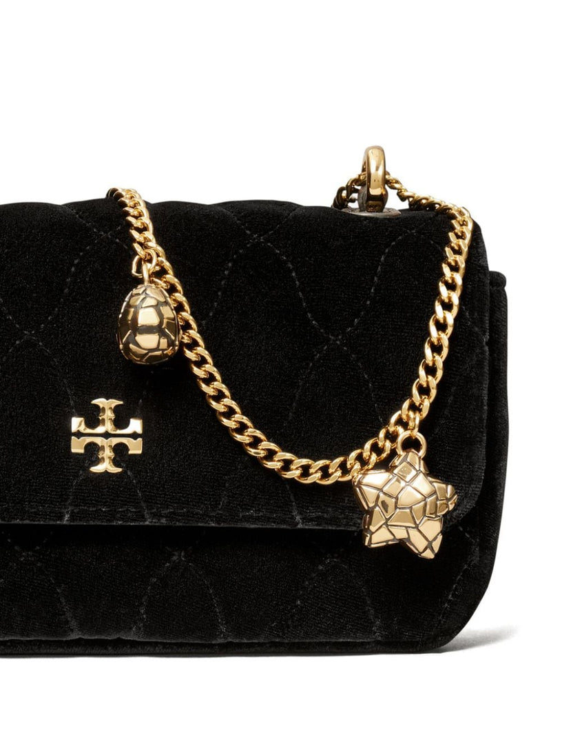 Kira Velvet mini flap bag