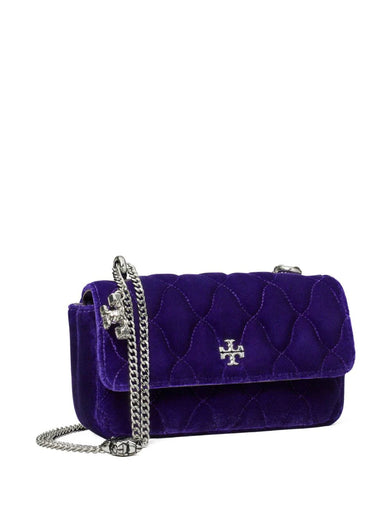 Kira Velvet mini flap bag