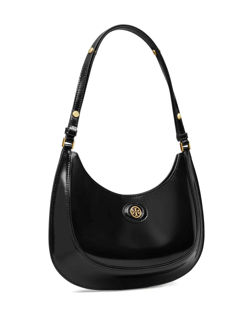 Robinson crescent bag in brushed leather