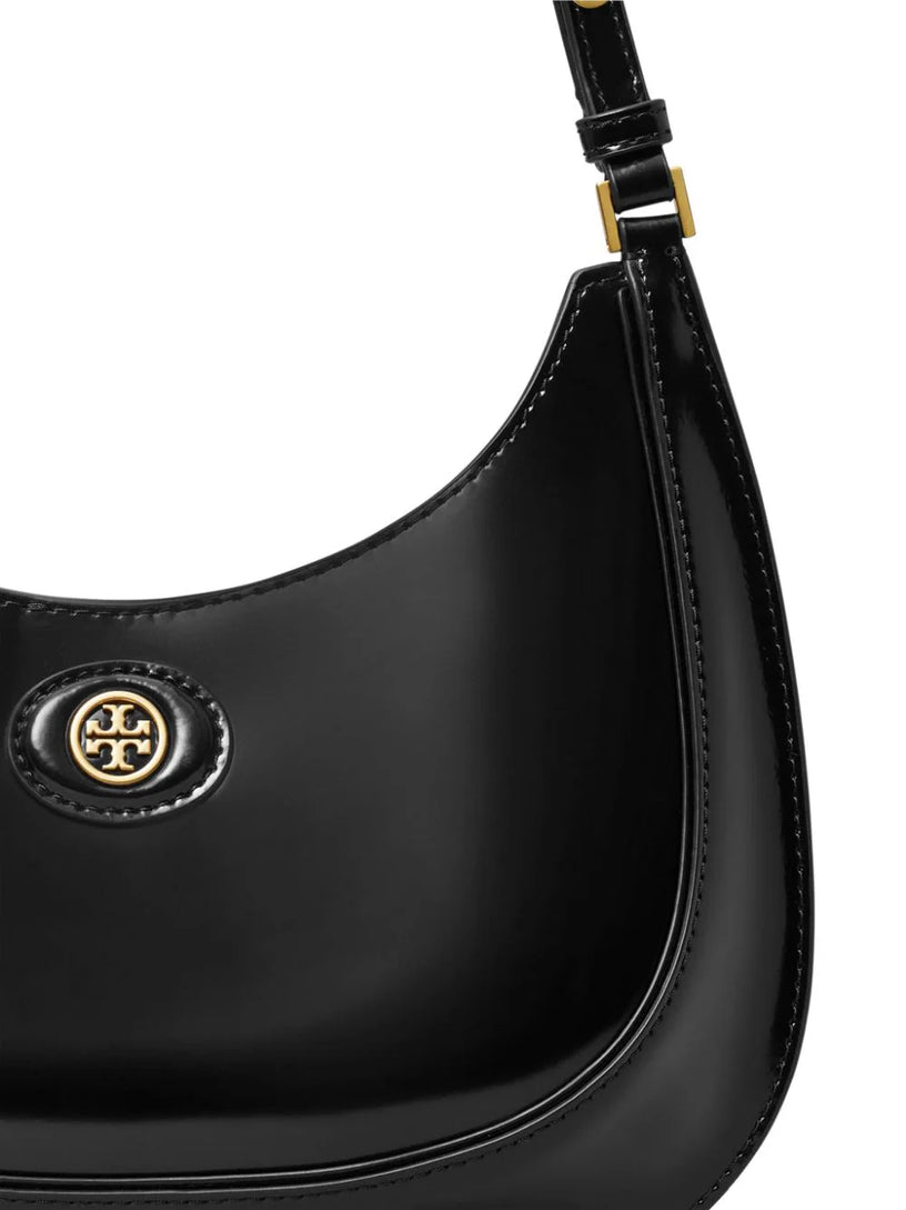Robinson crescent bag in brushed leather