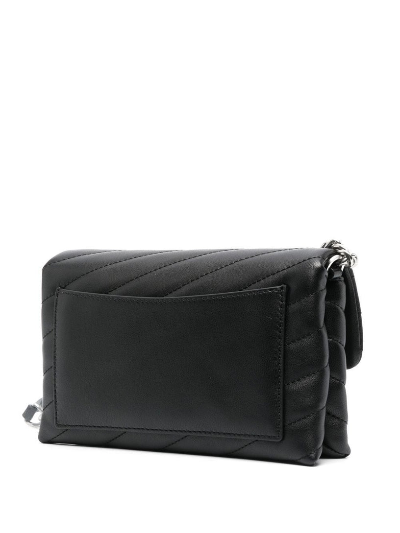 Kira wallet bag in Chevron with chain