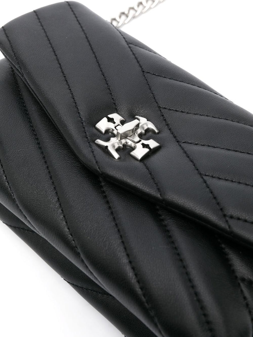 Kira wallet bag in Chevron with chain