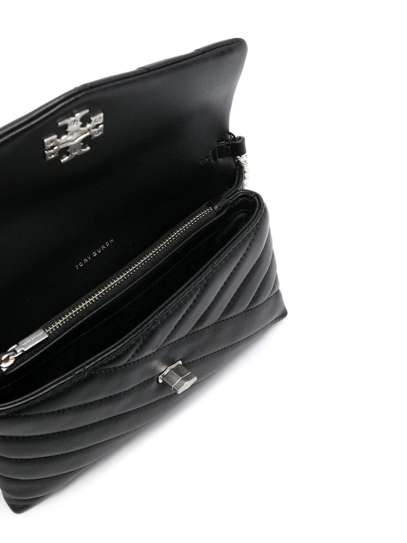 Kira wallet bag in Chevron with chain