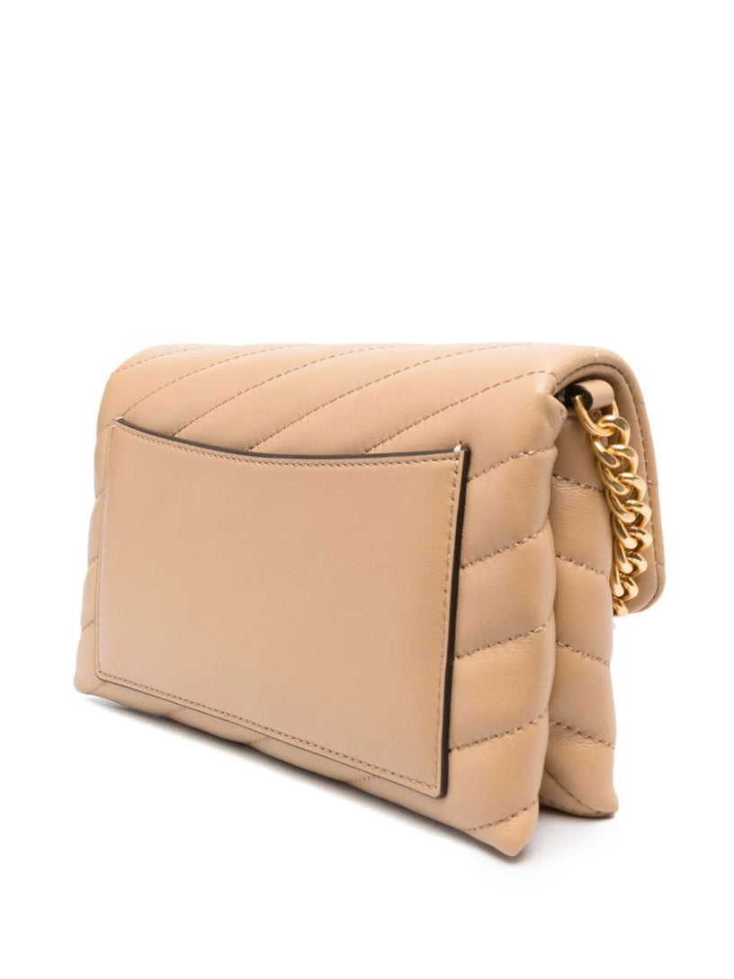 Kira wallet bag in Chevron with chain