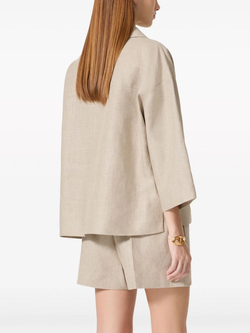 Linen Canvas Top