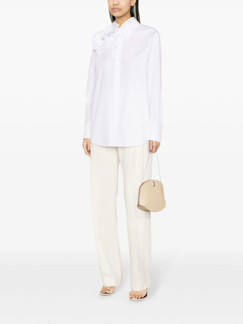 Rose detail shirt