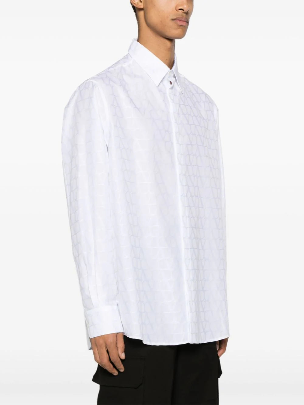 Shirt with all-over Toile Iconographe pattern