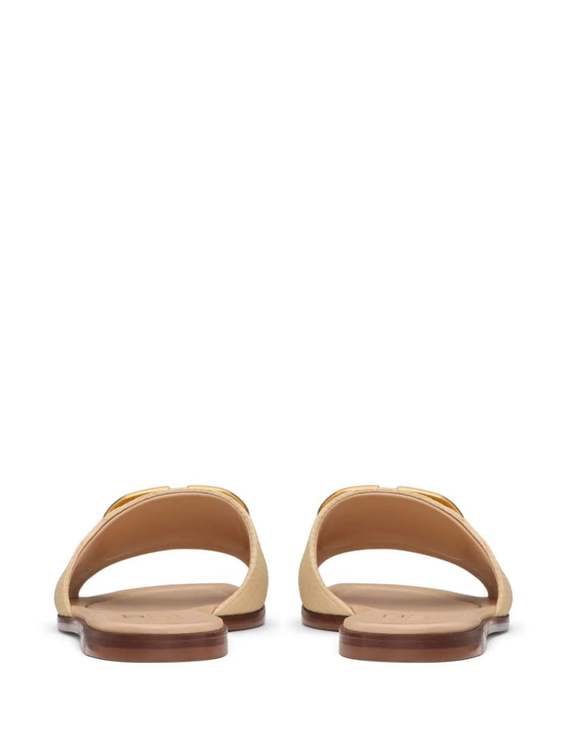 Sandal with VLogo Signature