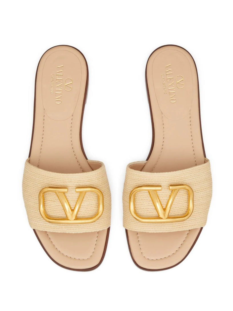 Sandal with VLogo Signature