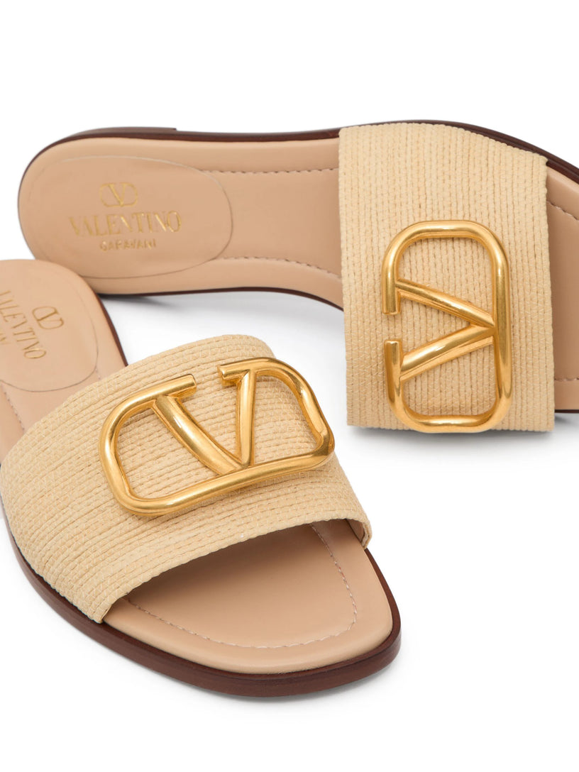 Sandal with VLogo Signature