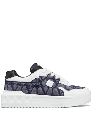 ONE STUD XL Low Sneaker in Toile Iconographe