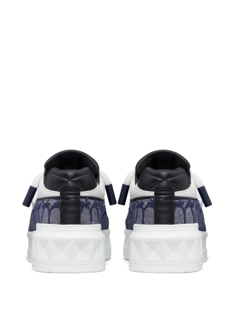 ONE STUD XL Low Sneaker in Toile Iconographe