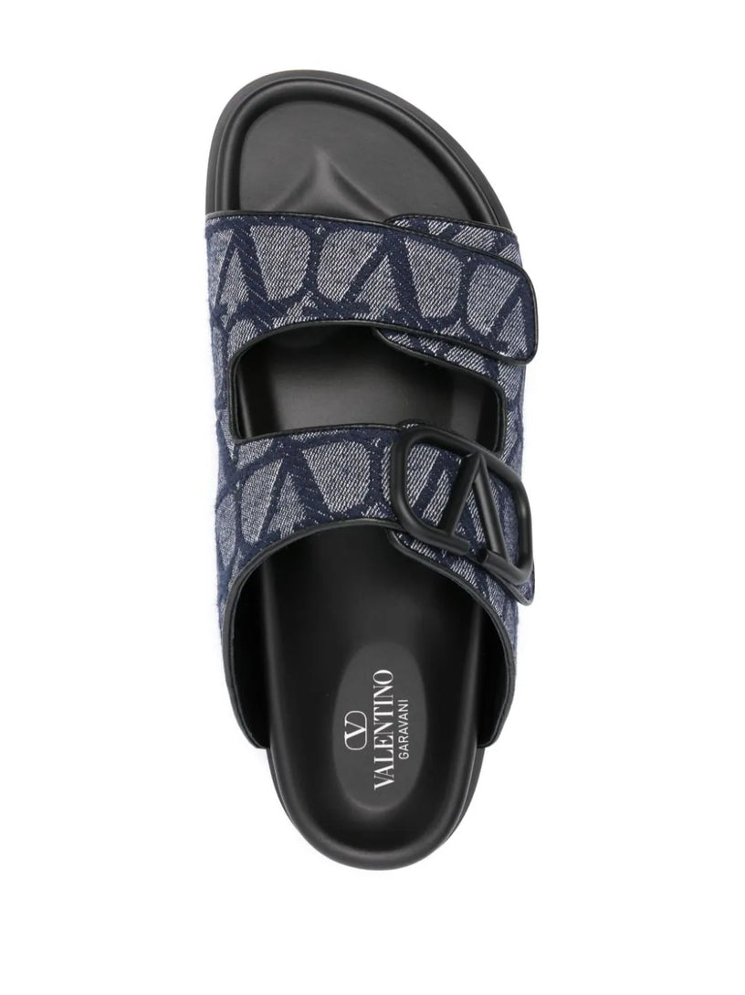Vlogo Toile Iconographe sandals