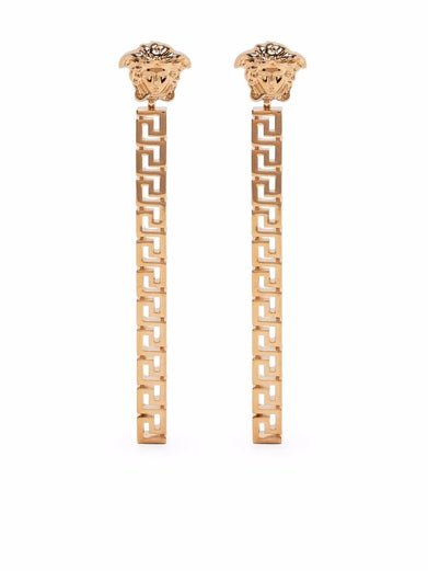 La Medusa Greca Drop Earrings