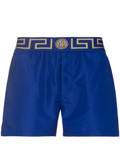 Greca border swim shorts