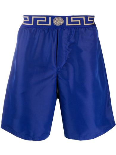Greca border beach shorts