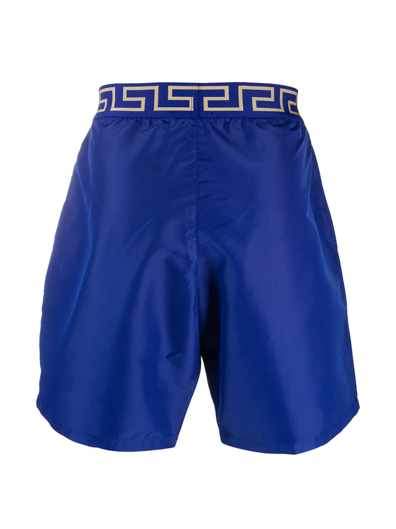 Greca border beach shorts