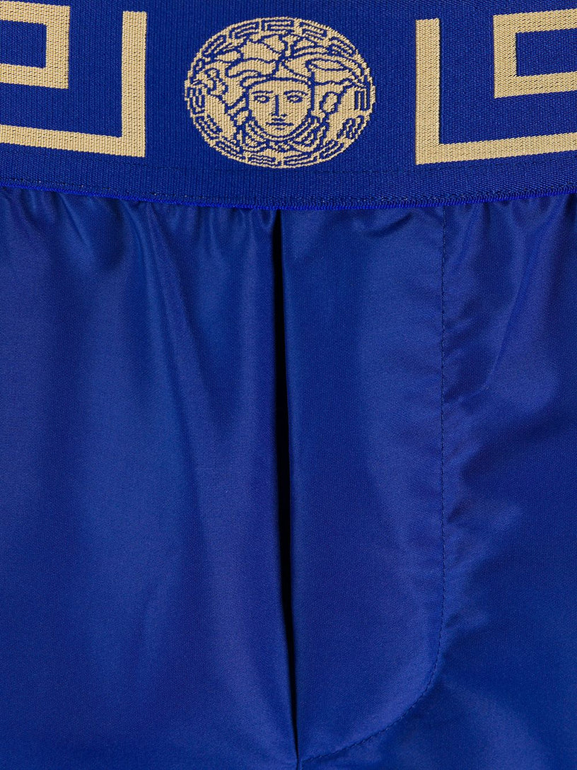Greca border beach shorts