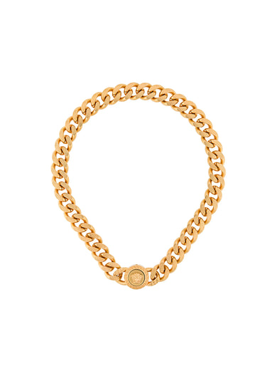 Medusa necklace with chain
