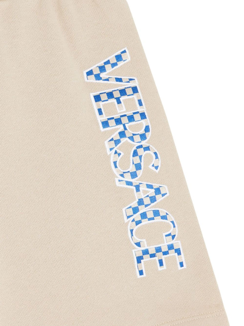 Sweatshirt shorts with damier logo