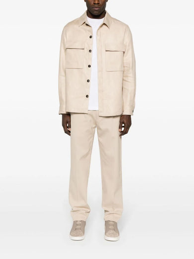 Linen overshirt