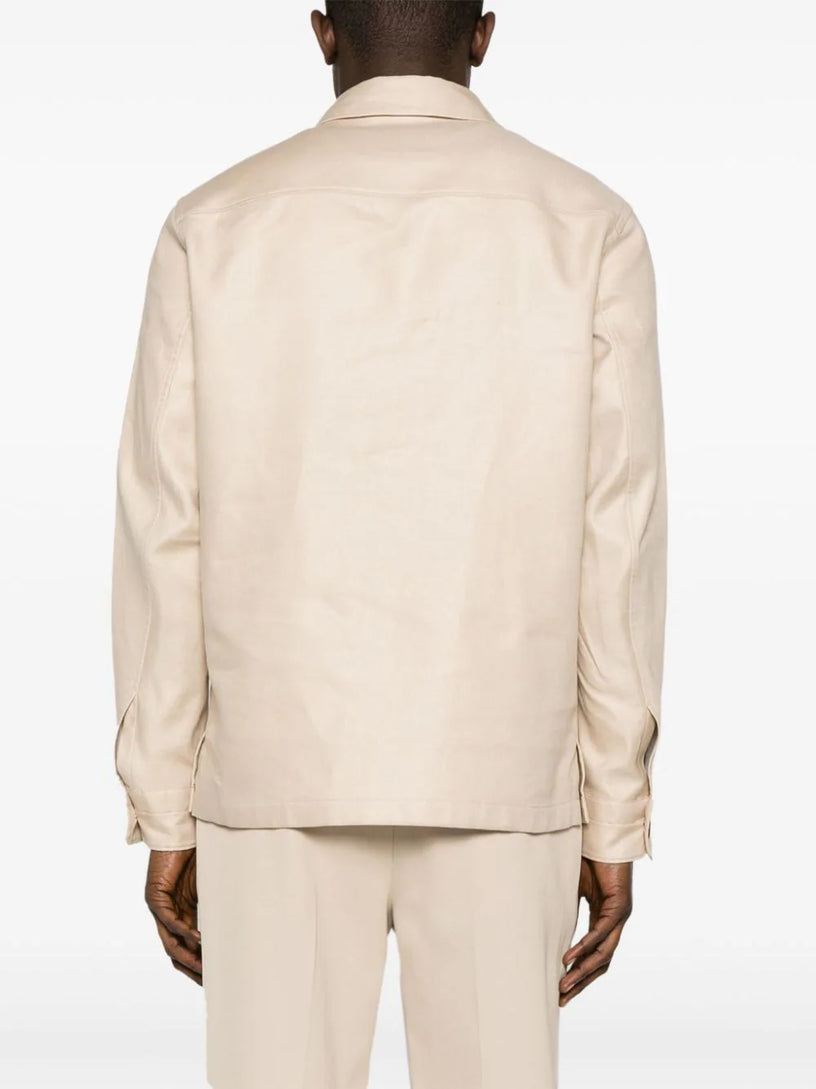Linen overshirt