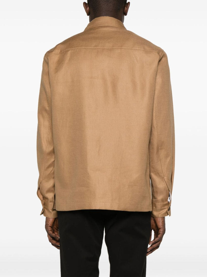 Linen overshirt