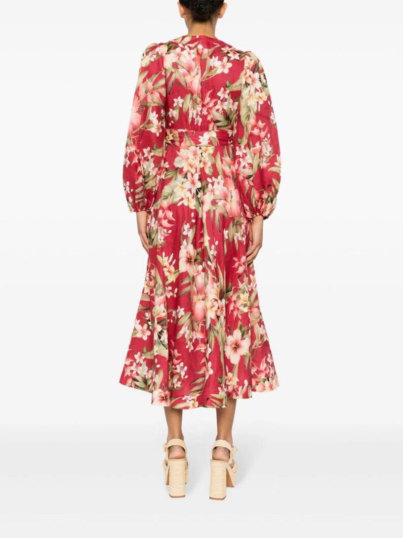 Lexi Wrap Long Dress