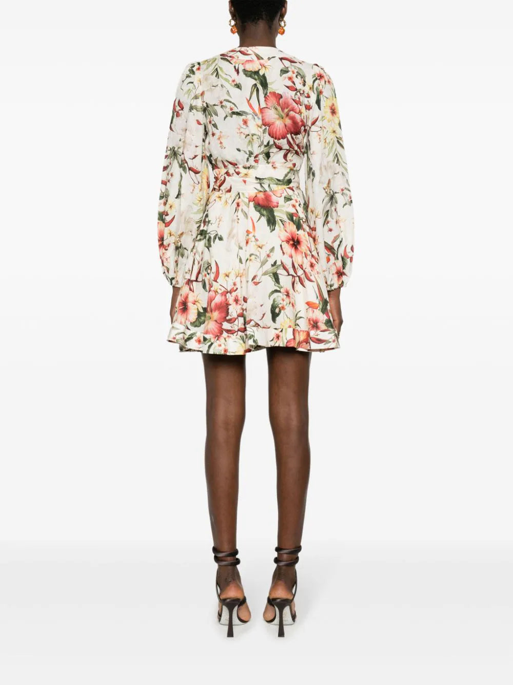 Lexi wrap short dress