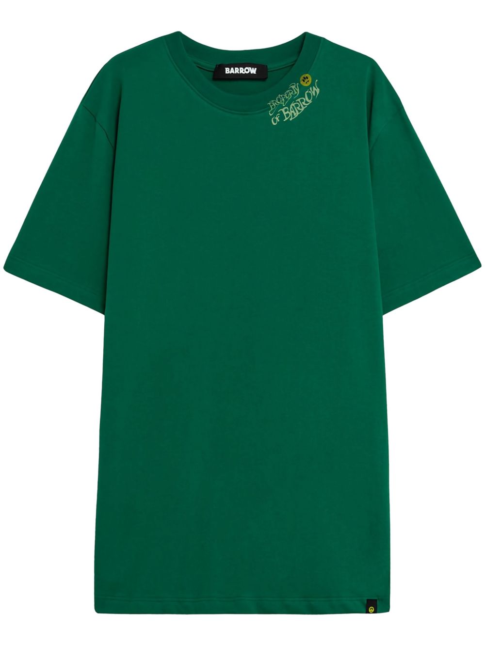 Barrow T-Shirt In Jersey BARROW Verde | Grifo210