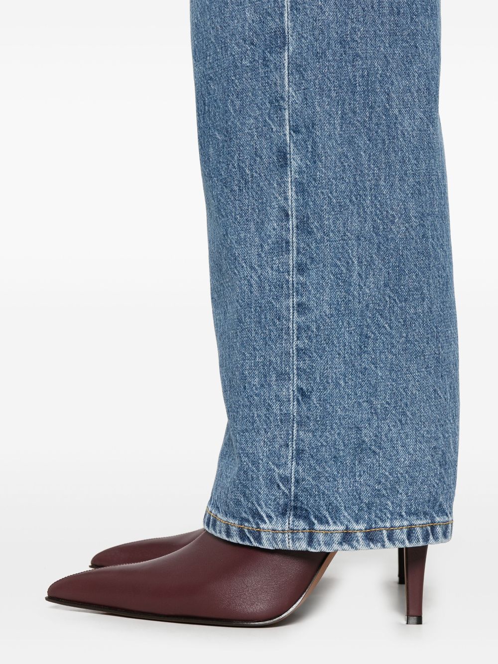 Vintage Indigo cuffed jeans