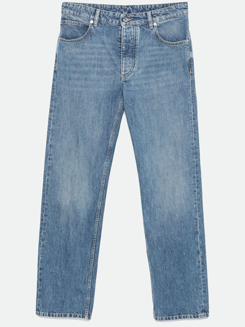 Vintage Indigo cuffed jeans