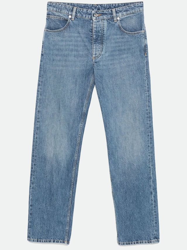 Vintage Indigo cuffed jeans