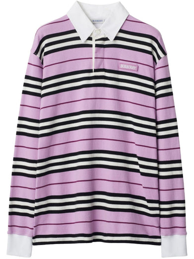 Striped polo shirt