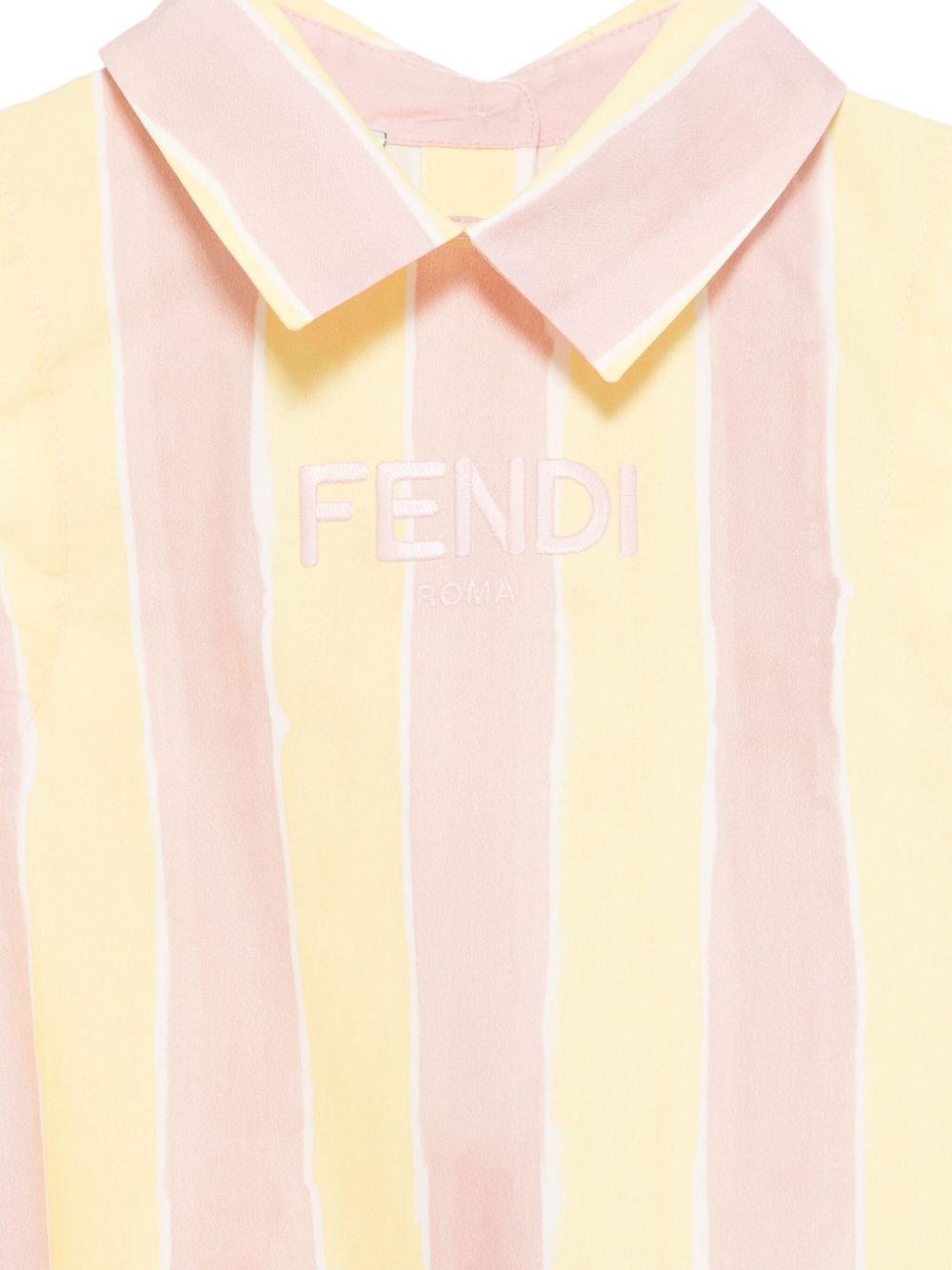 Pequin print dress