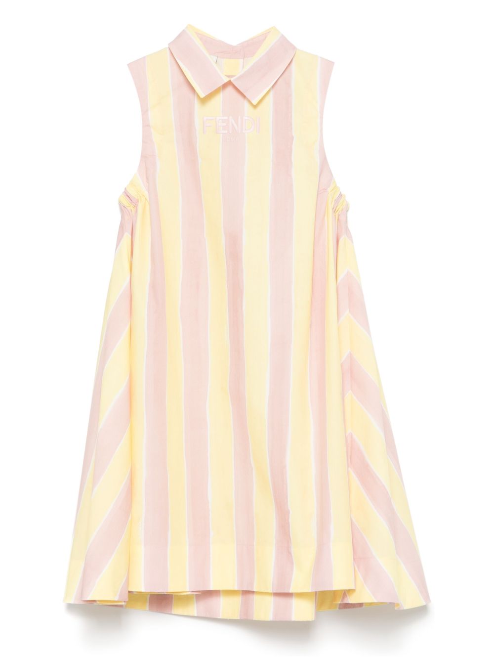 Pequin print dress