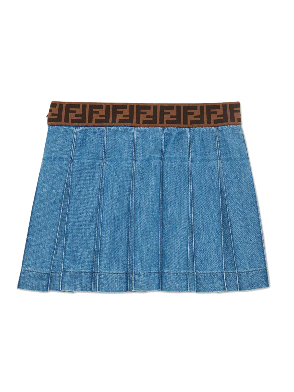 Denim junior mini skirt