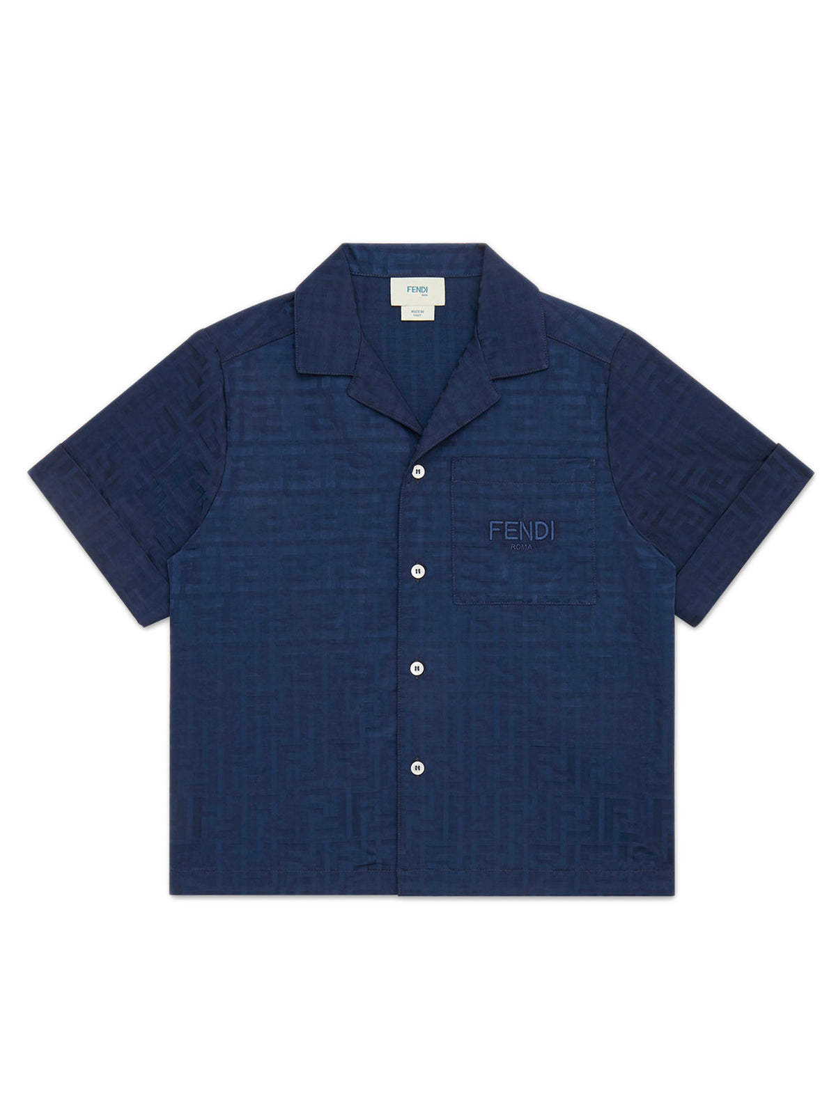 Jacquard junior shirt