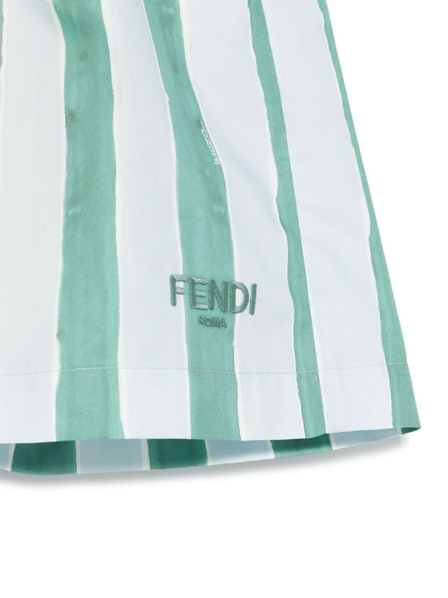 Pequin print Bermuda shorts