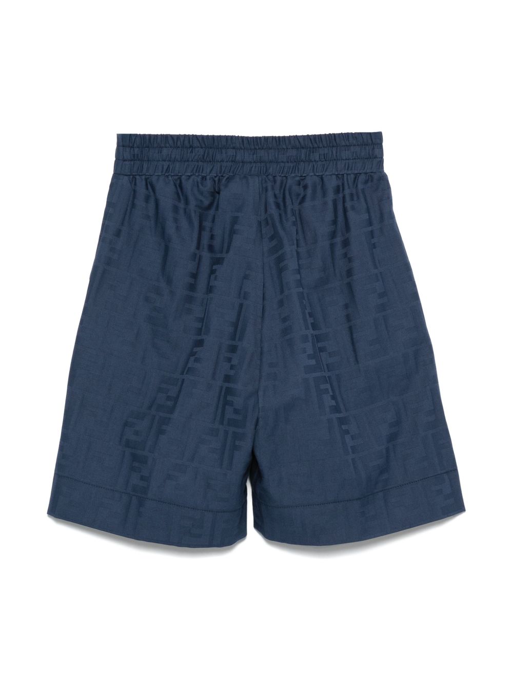 FF cotton jacquard Bermuda shorts