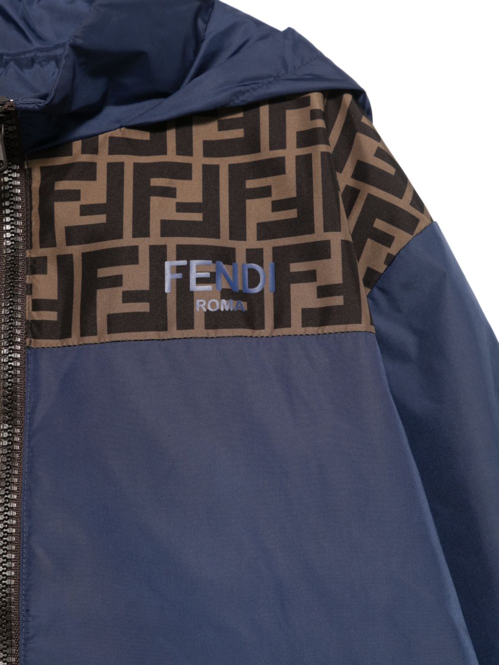 Junior nylon windbreaker