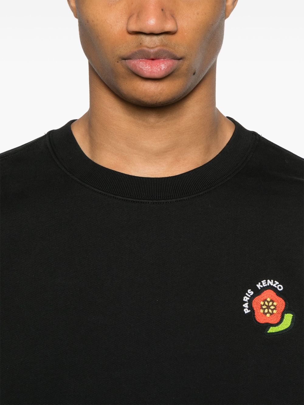 Embroidered 'KENZO Pop' cotton sweatshirt