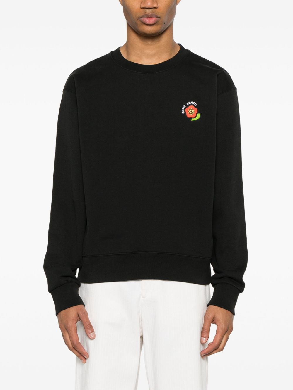 Embroidered 'KENZO Pop' cotton sweatshirt