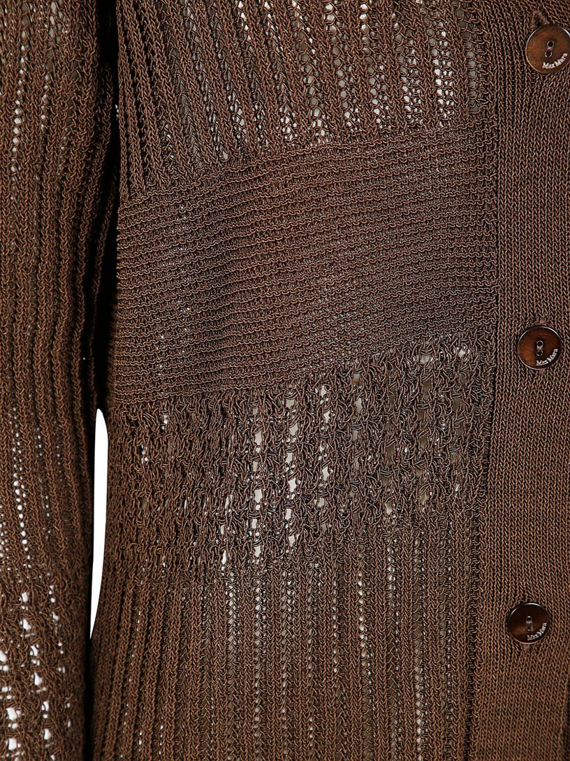 Cotton blend cardigan